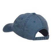 Mini Key Embroidered Washed Cap