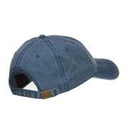 Mini Key Embroidered Washed Cap