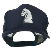 Youth Knight Chess Embroidered Mesh Cap