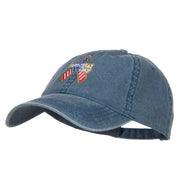 Memorial Day USA Ribbon Patched Cap