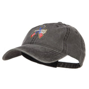 Memorial Day USA Ribbon Patched Cap