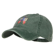 Memorial Day USA Ribbon Patched Cap