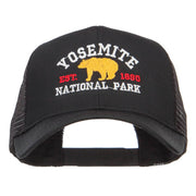 Yosemite National Park Embroidered Mesh Cap