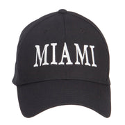 City of Miami Embroidered Cotton Cap