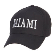 City of Miami Embroidered Cotton Cap