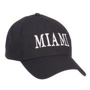 City of Miami Embroidered Cotton Cap