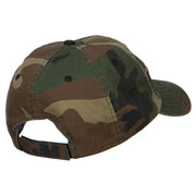 Army Veteran Letters Embroidered Camo Cap