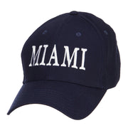 City of Miami Embroidered Cotton Cap