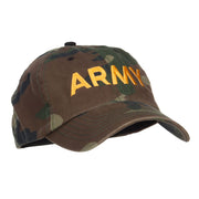 Army Embroidered Enzyme Camo Cap