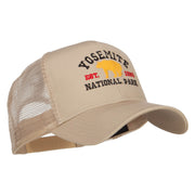 Yosemite National Park Embroidered Mesh Cap