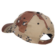 Army Veteran Letters Embroidered Camo Cap