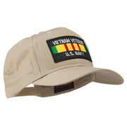 US Navy Vietnam Veteran Patched Cap