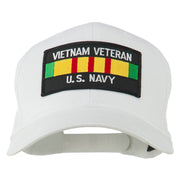 US Navy Vietnam Veteran Patched Cap