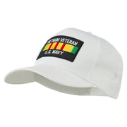 US Navy Vietnam Veteran Patched Cap