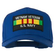 US Navy Vietnam Veteran Patched Cap