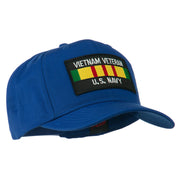 US Navy Vietnam Veteran Patched Cap