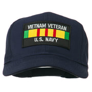 US Navy Vietnam Veteran Patched Cap