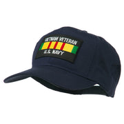 US Navy Vietnam Veteran Patched Cap