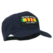 US Navy Vietnam Veteran Patched Cap