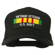 US Navy Vietnam Veteran Patched Cap