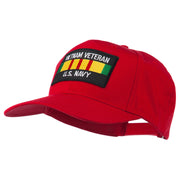 US Navy Vietnam Veteran Patched Cap