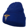 Army Nurse Corps Officer Embroidered Long Knitted Beanie