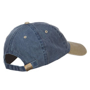 US Navy Retired Military Embroidered Two Tone Cap