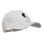 Yin Symbol Embroidered Washed Cap