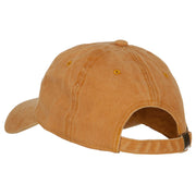 Candy Corn Embroidered Unstructured Cotton Cap