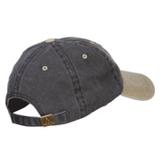 US Navy Retired Military Embroidered Two Tone Cap