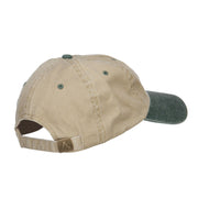 US Navy Retired Military Embroidered Two Tone Cap