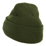 Army Nurse Corps Officer Embroidered Long Knitted Beanie