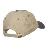 US Navy Retired Military Embroidered Two Tone Cap