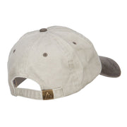 US Navy Retired Military Embroidered Two Tone Cap