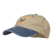 US Navy Retired Military Embroidered Two Tone Cap