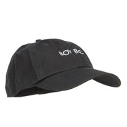 Boy Bye Embroidered Low Cap