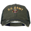 US Army Logo Embroidered Low Profile Cotton Mesh Cap