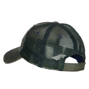 US Army Logo Embroidered Low Profile Cotton Mesh Cap