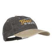 You Put the Grand in Grandpa Embroidered Wash Cap