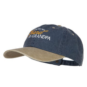 You Put the Grand in Grandpa Embroidered Wash Cap