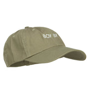 Boy Bye Embroidered Low Cap