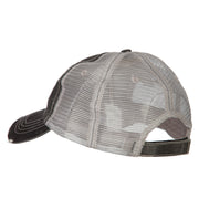 US Army Logo Embroidered Low Profile Cotton Mesh Cap