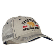 Yosemite National Park Embroidered Low Profile Mesh Cap