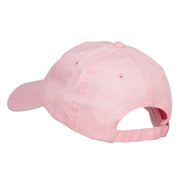 Yoga Pose Patched Washed Cap