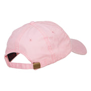 Yoga Pose Patched Washed Cap