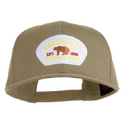 Yosemite National Park Patched Solid Cotton Twill Pro Style Cap - Khaki OSFM