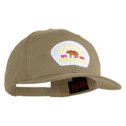 Yosemite National Park Patched Solid Cotton Twill Pro Style Cap - Khaki OSFM