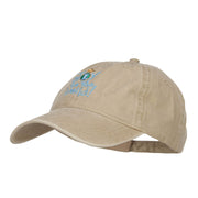 Joy to the World Embroidered Washed Cap