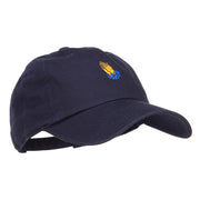 Mini Praying Hands Embroidered Unstructured Cap