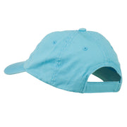 Youth Princess Embroidered Washed Chino Twill Cap